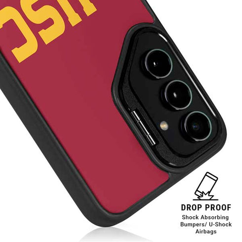 University of Southern California USC Galaxy S24 FE Kickstand Case